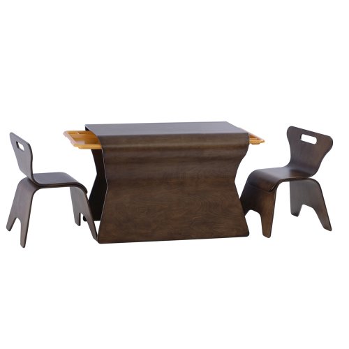 Table et chaises Otto - Wengé